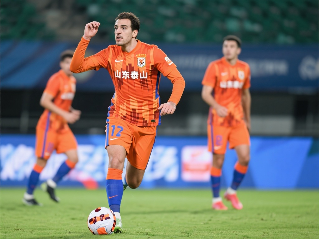 卡扎伊什维利建功 泰山1-1战平海牛 三轮不胜困境延续 作为泰山队的进攻核心,卡扎伊什维利在本场
