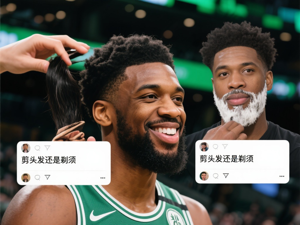 最后值得一提的是，这次关于“剪头发还是剃