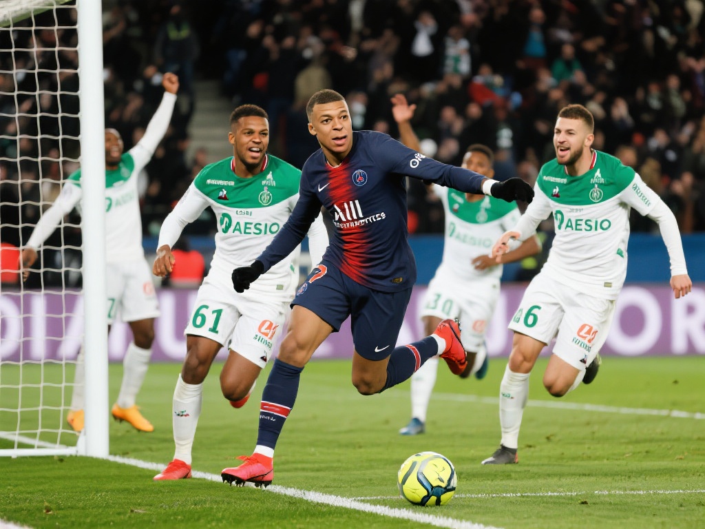 在法甲联赛的最新一轮比赛中，巴黎圣日耳曼